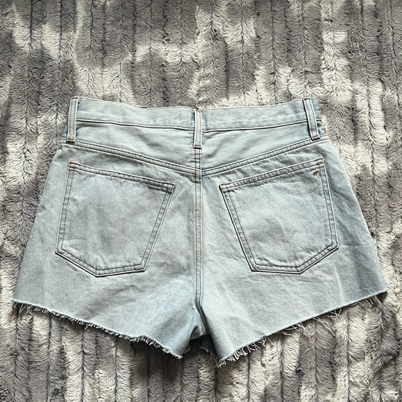 Madewell Relaxed Denim Shorts in Essen Wash Size 27 - Picture 3 of 11